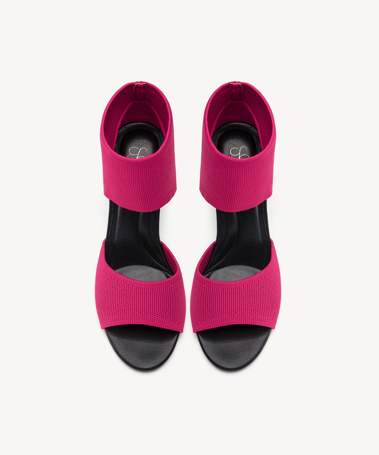 MOUSSE FIT Minimalist Stiletto Sandals COSY ISLAND #color_hot pink