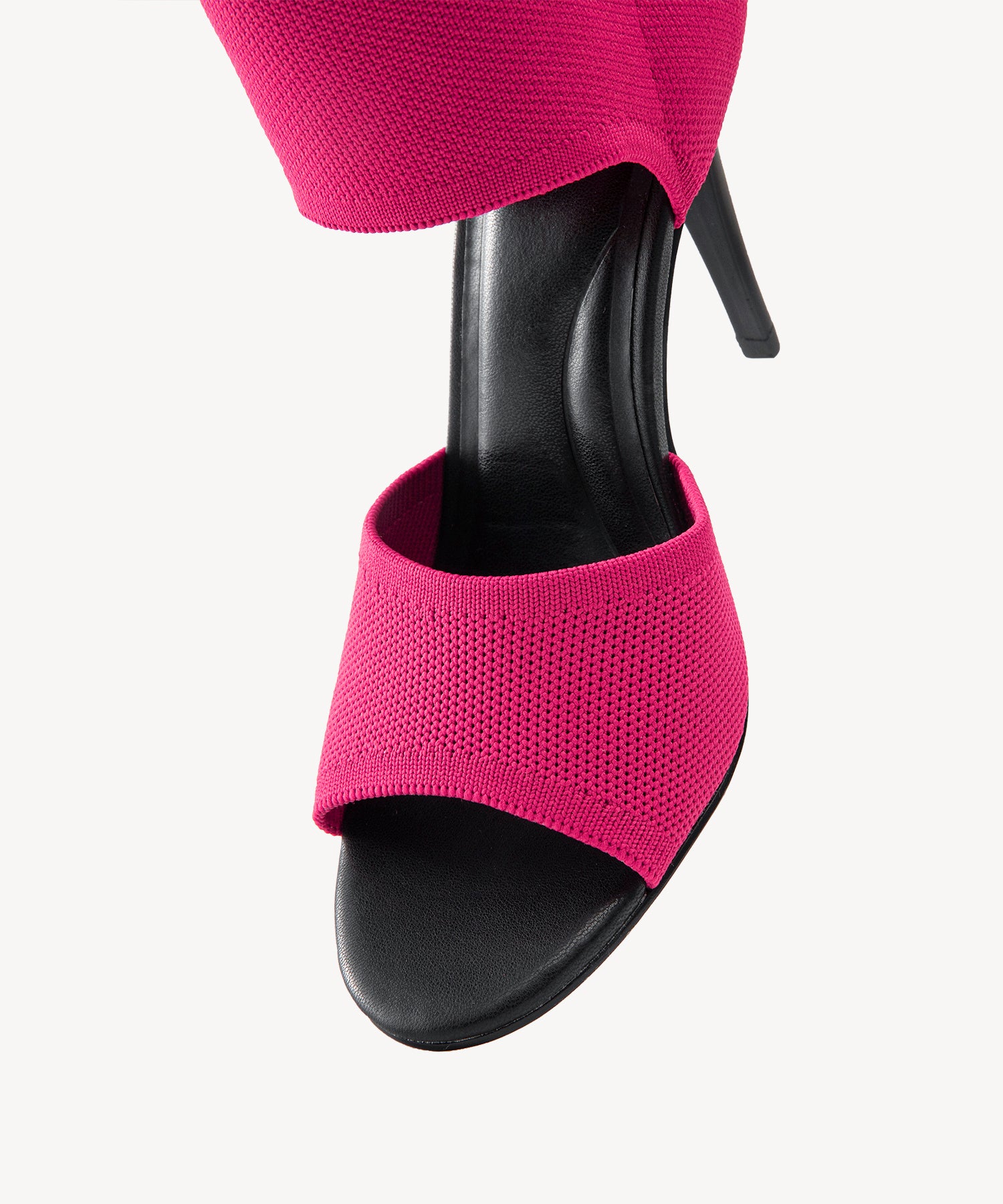 MOUSSE FIT Elegant Stiletto Heeled Sandals Cosy Island #color_hot pink