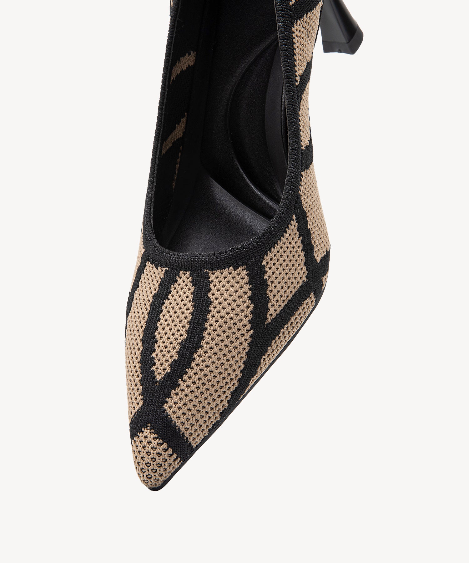 Modern Mosaic Heeled Pumps