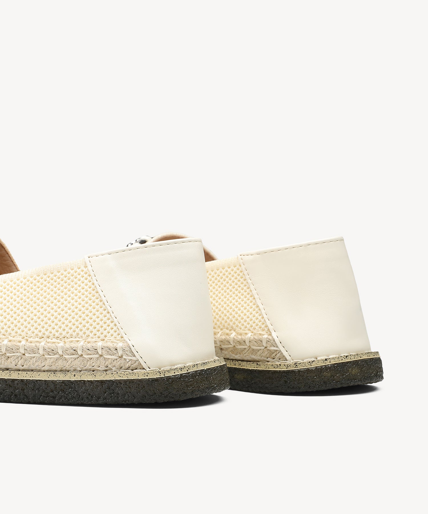 Casual Round Toe Flat Espadrilles COSY ISLAND #color_Beige