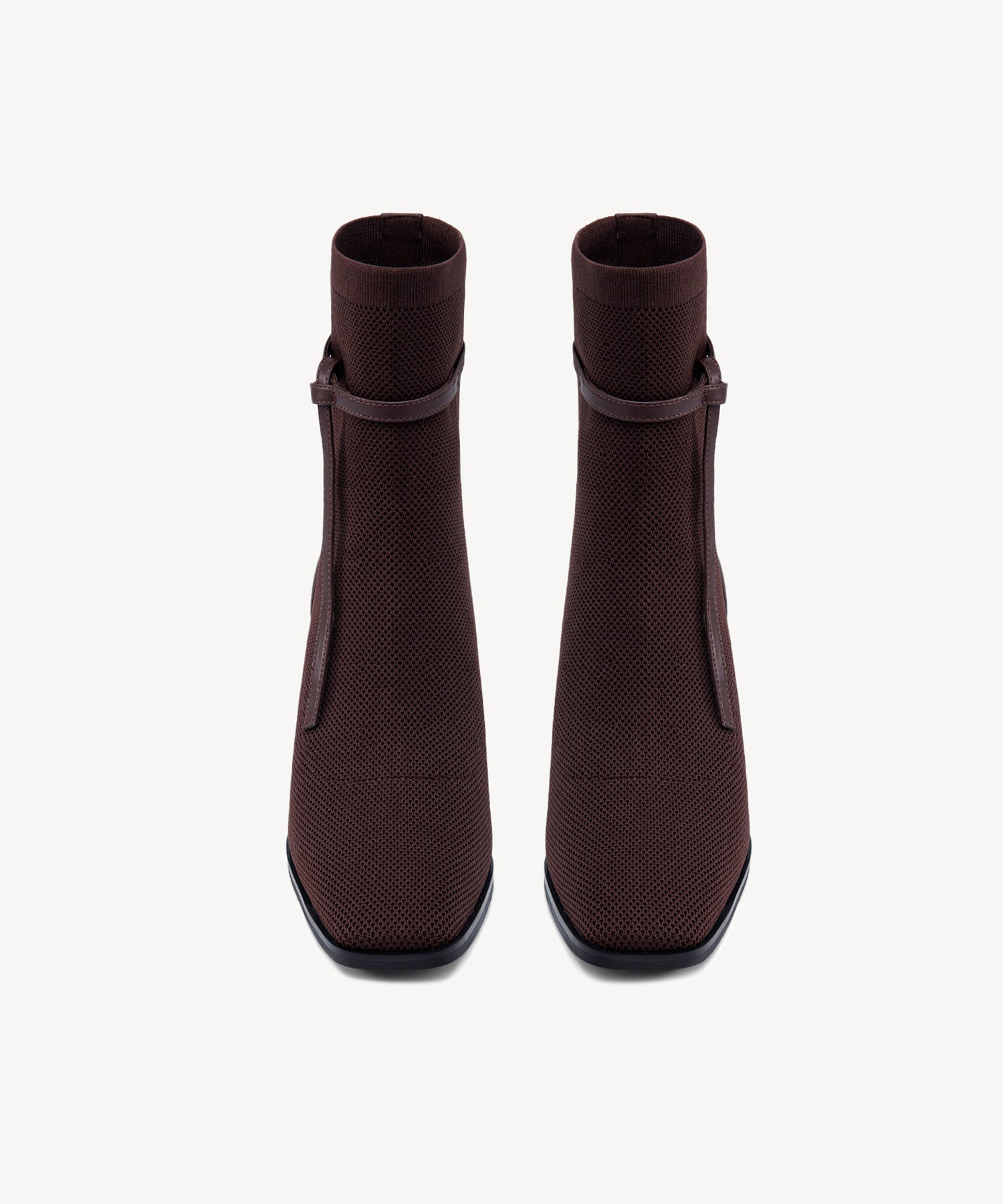 Commute Square Toe Chunky Heeled Ankle Boots