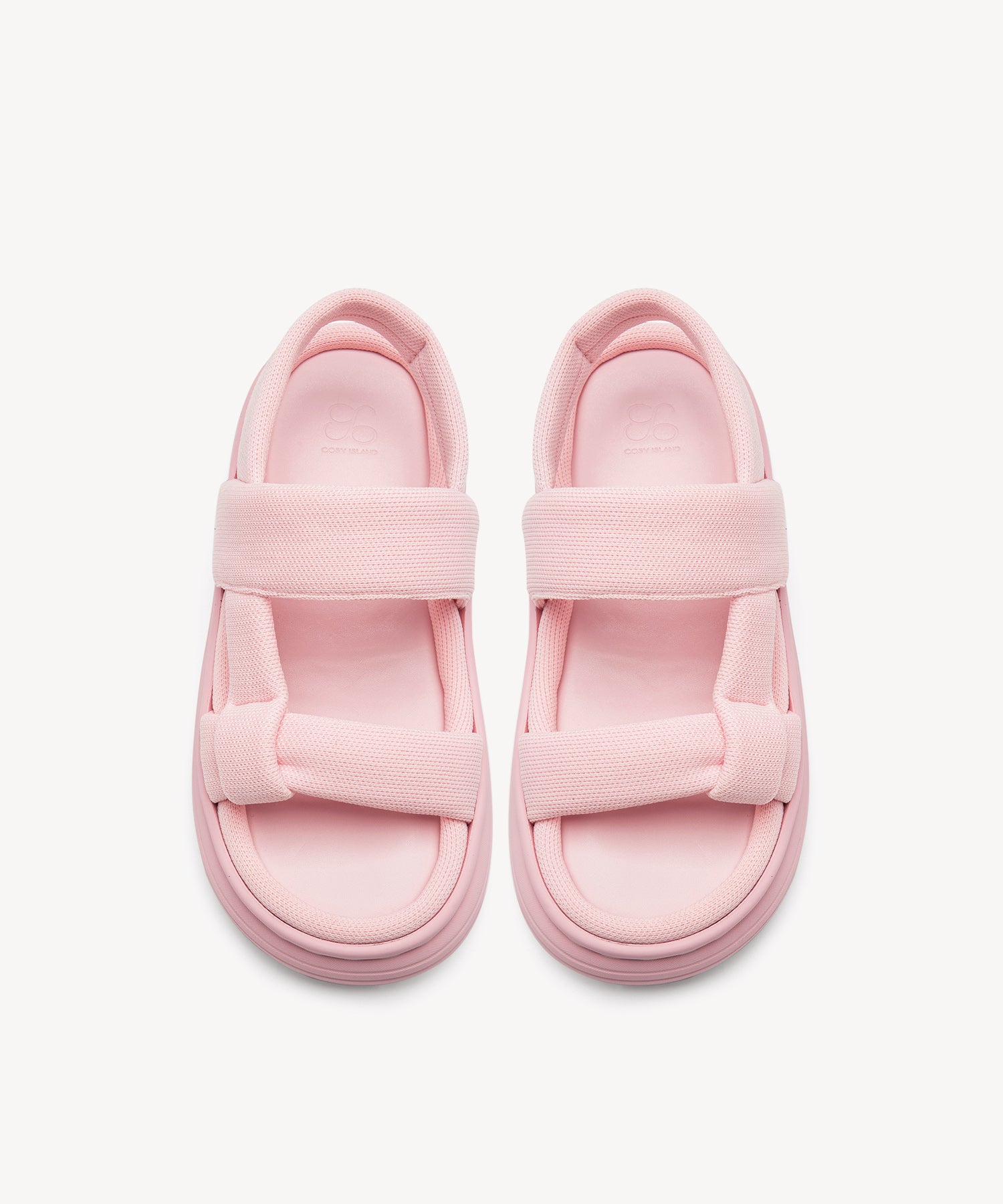 SunKiss Round Toe Platform Sandals COSY ISLAND #color_pink