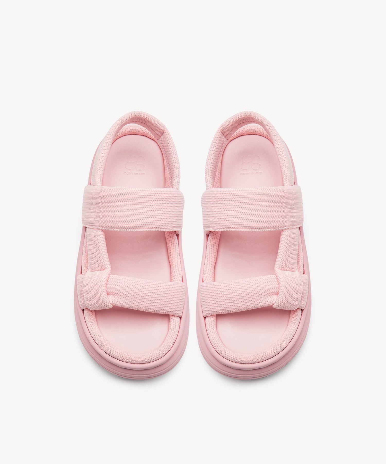 SunKiss Round Toe Platform Sandals COSY ISLAND #color_pink