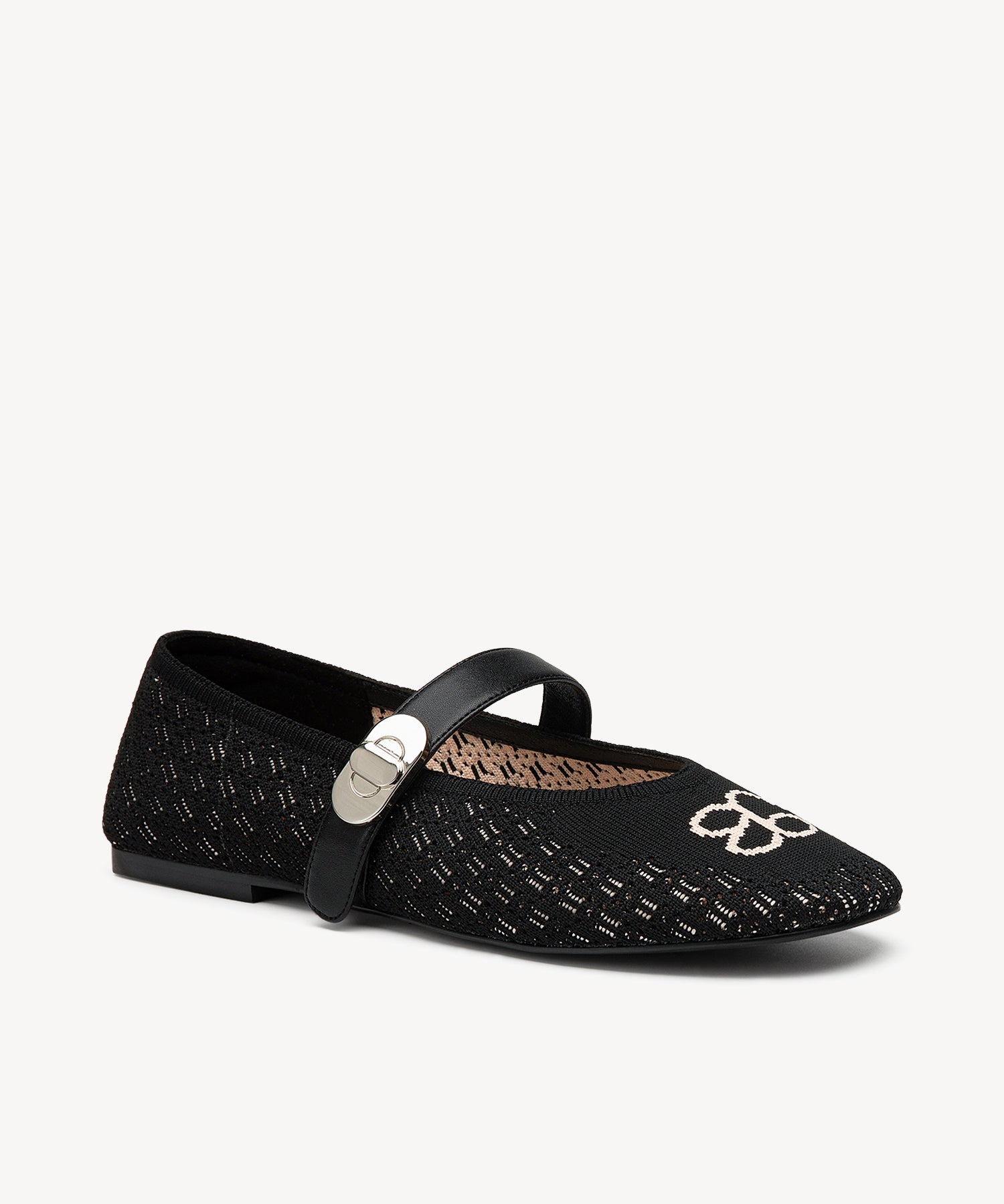 MerryJane Buckle Flat COSY ISLAND #color_black